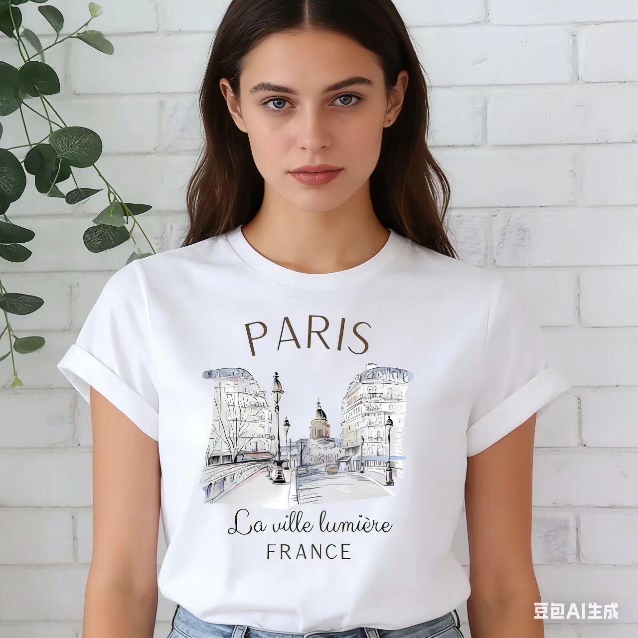 Summer Clothing In Paris - France Paris Urban Architecture Printed White