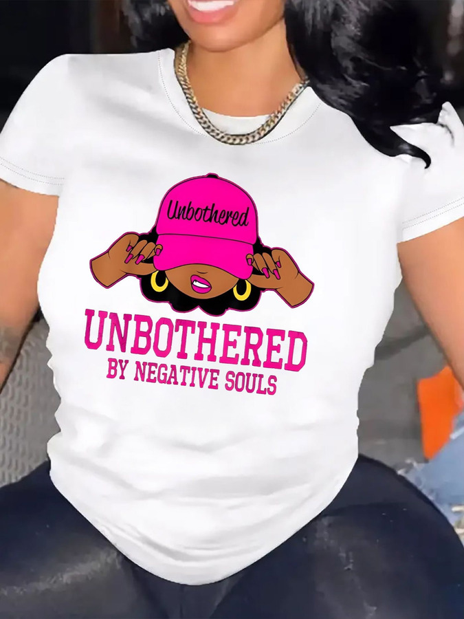 Summer Clothing Trends 2025 - Womens TShirt Comfortable Crew Neck Casual