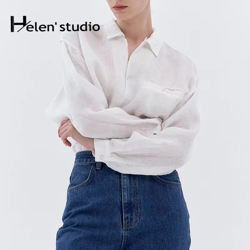 Summer Clothing Pinterest - 100% Linen Women's Blouses And Shirts