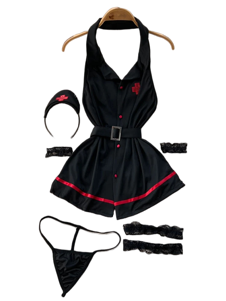 Summer Clothing Trend - Erotic Fashion Sexy Halter Lingerie Dress