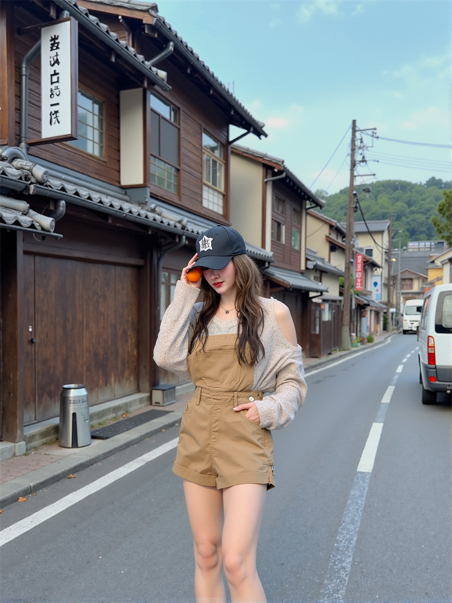 Summer Clothing Trends 2025 - Denim Vintage Rompers 2025 Woman High