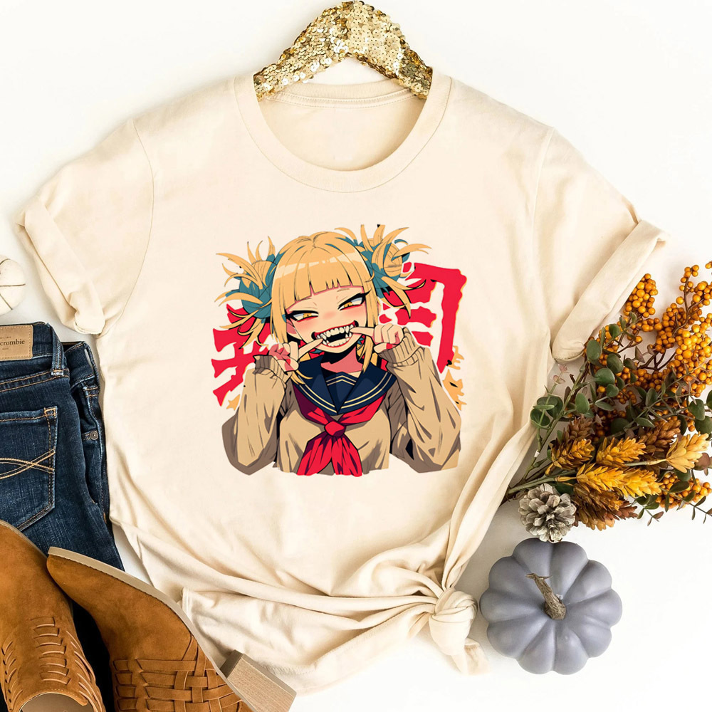 Summer Grunge Clothing - My Hero Academia t-shirt female grunge