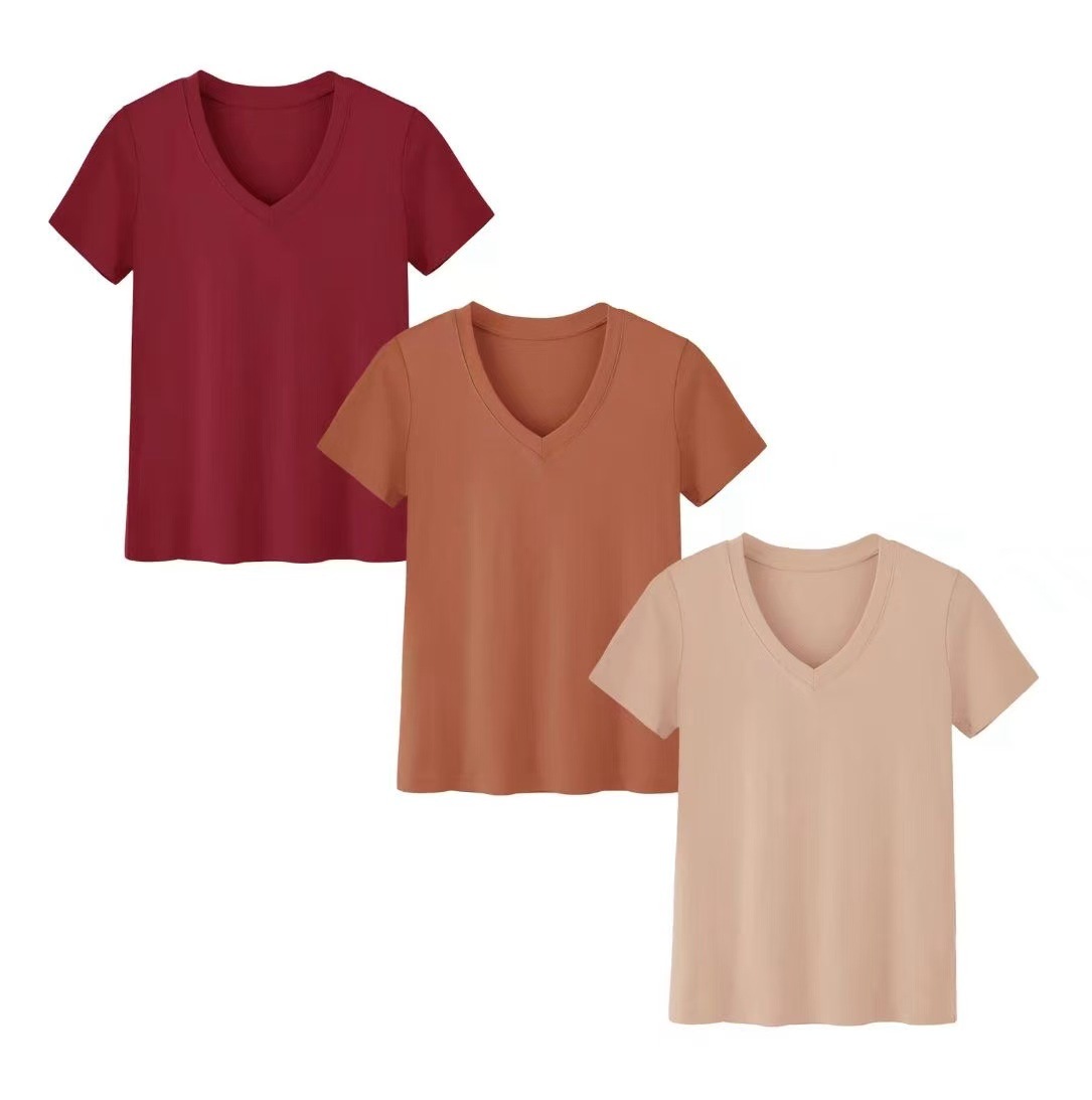 Summer Clothing Amazon - 2025 Amazon cross-border short-sleeved loose split