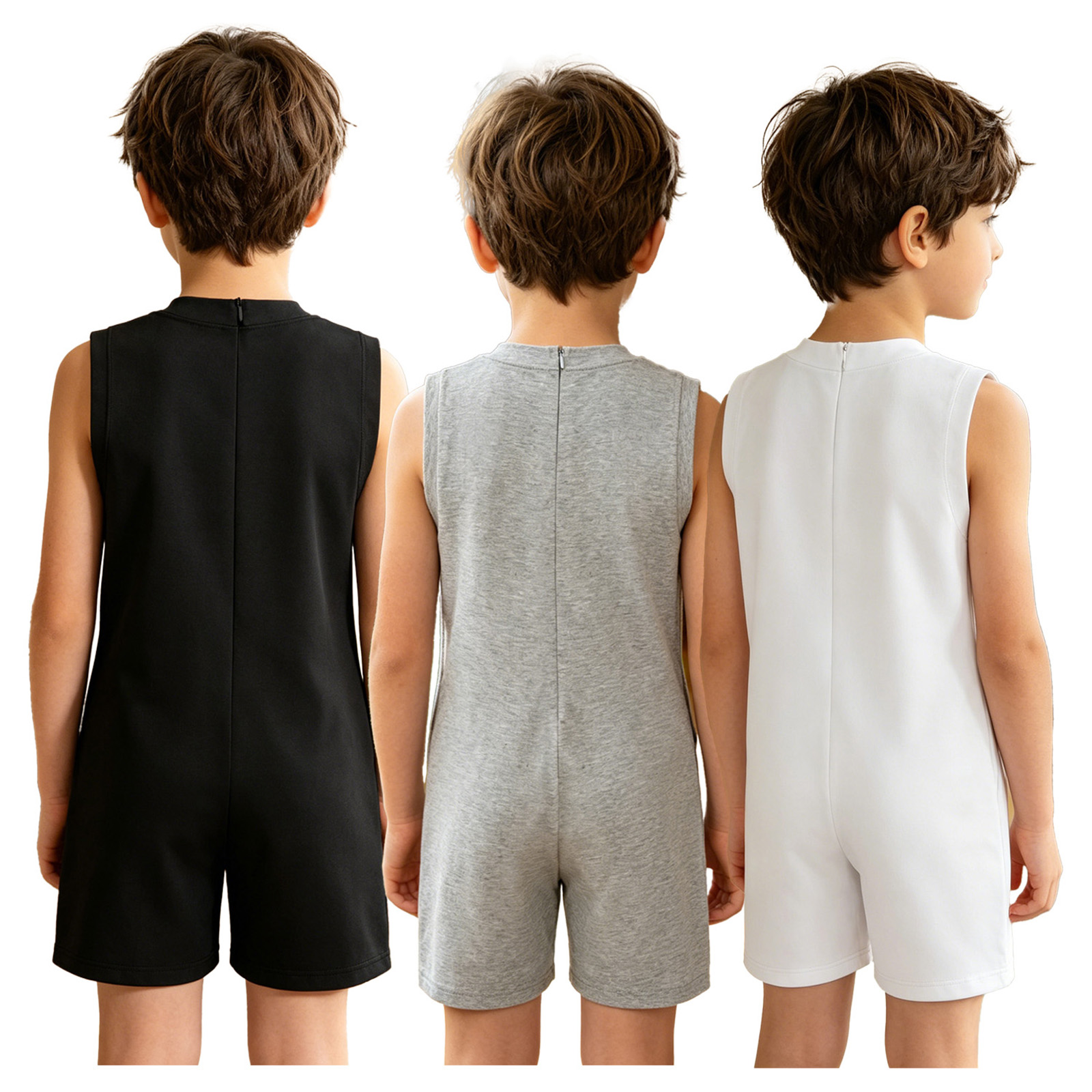 Summer Clothing Kids Boys - 3pcs Kids Boys Girls Autism Adaptive