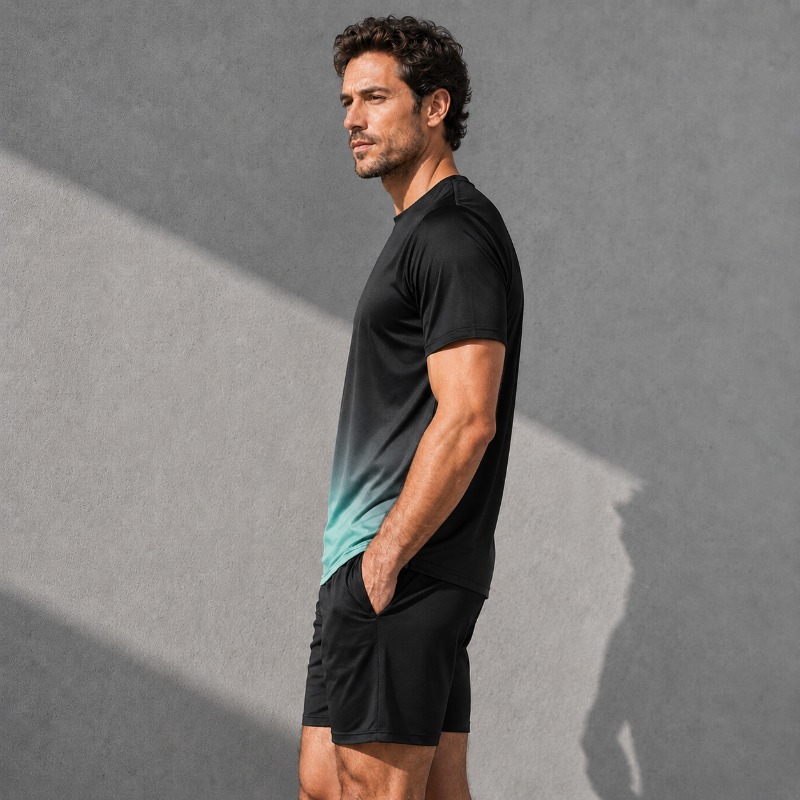 Men Quick Dry Sportswear Set 2 - đánh giá và giá Summer Clothing For Young Men