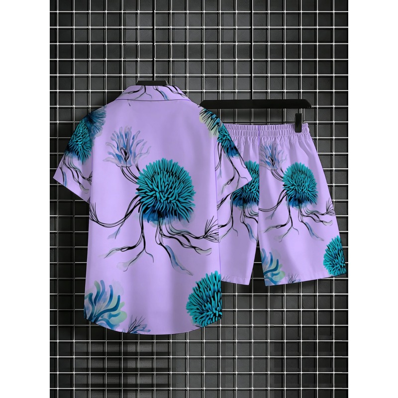 Men's Hawaiian Shirt Shorts Se - đánh giá và giá Beach Shirt Hawaiian
