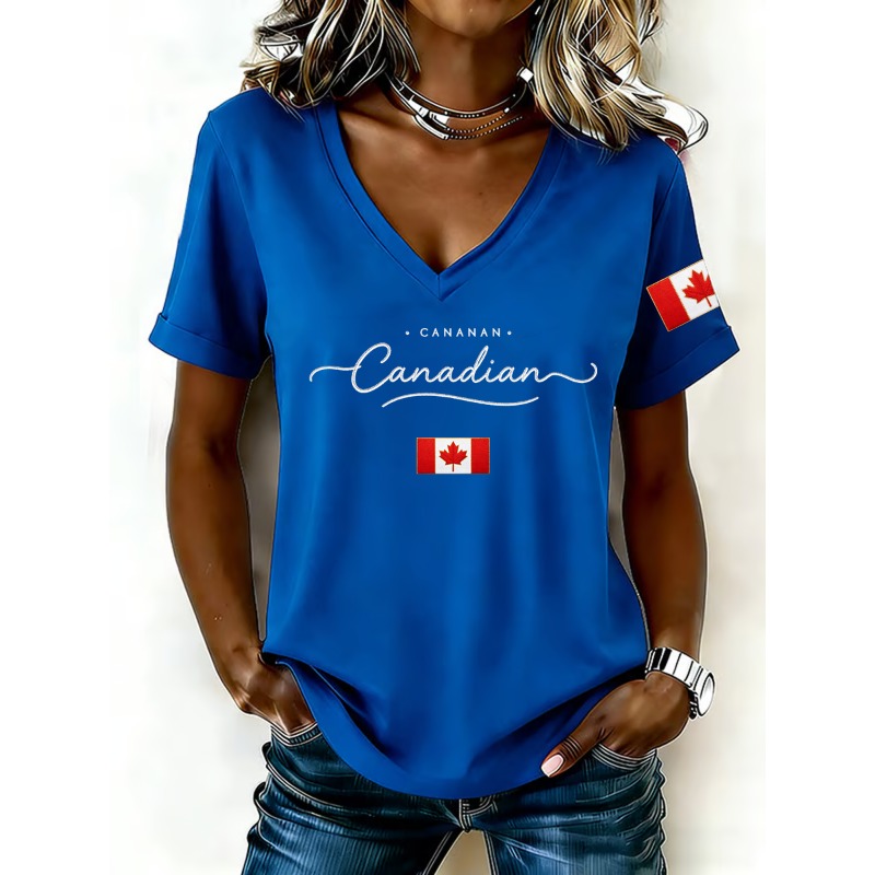 Canada National Flag Print Wom - đánh giá và giá Summer Clothing Women Canada