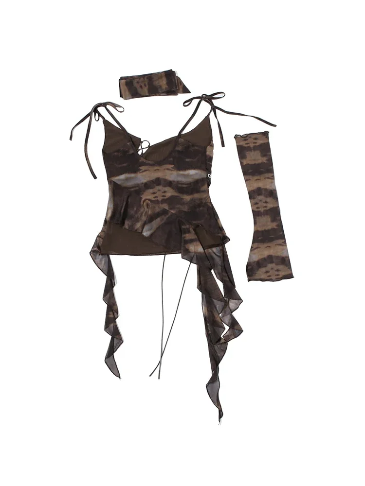 Grunge Crop Tops Harajuku Tank - đánh giá và giá Summer Grunge Clothing