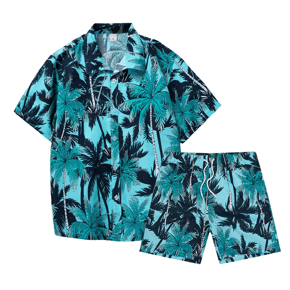 Hawaiian Coconut Tree 3D Print - đánh giá và giá Beach Shirt Hawaiian