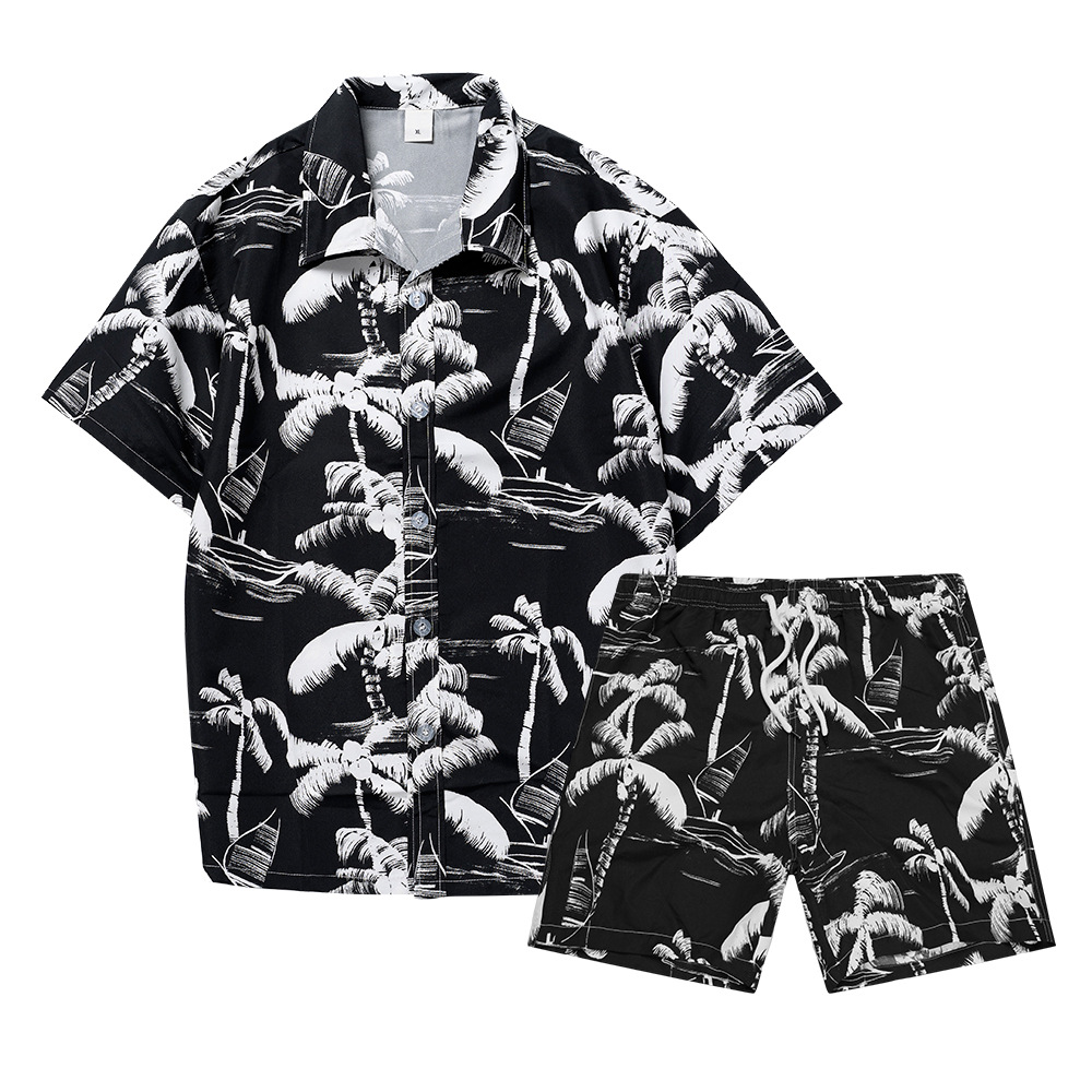 Hawaiian Coconut Tree 3D Print - đánh giá và giá Beach Shirt Hawaiian