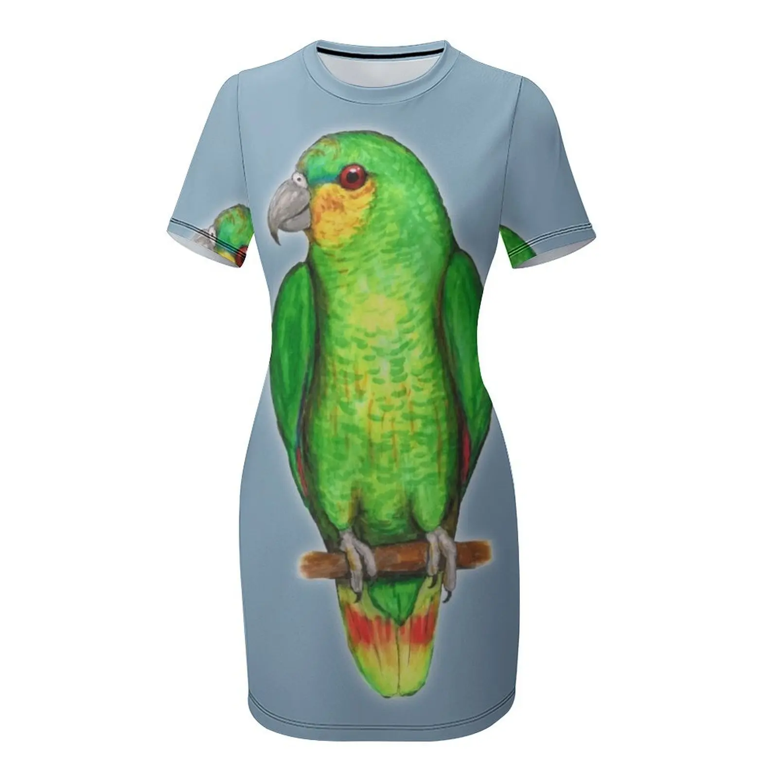 Orange winged amazon parrot Sh - đánh giá và giá Summer Clothing Amazon