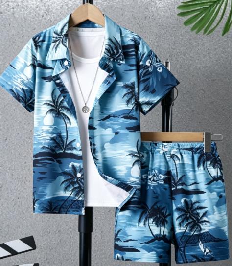 Hawaiian Tropical Seaside Scen - đánh giá và giá Beach Shirt Hawaiian