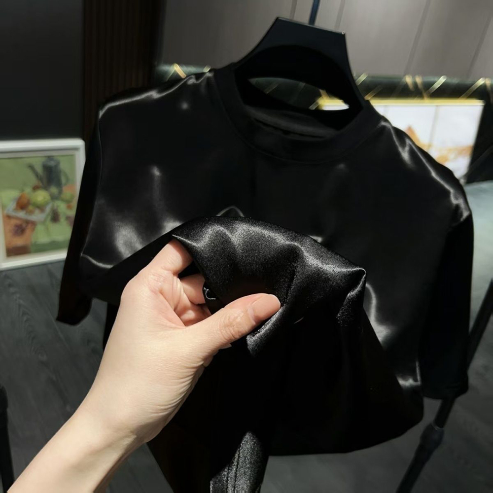Mens Acetate Fiber Satin Gloss - đánh giá và giá Summer Clothing For Young Men