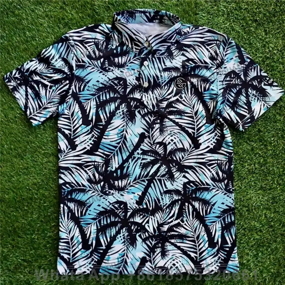Golf Apparel Summer Men Lapel  - đánh giá và giá Summer Golf Clothing