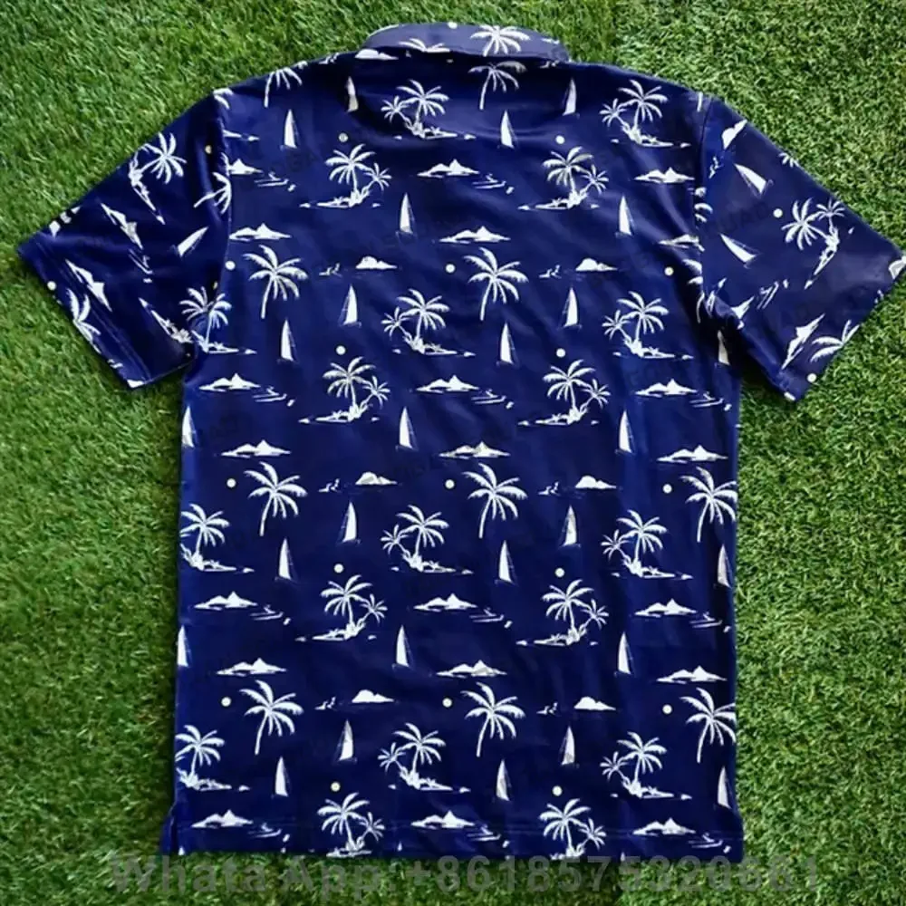 Golf Apparel Summer Men Lapel  - đánh giá và giá Summer Golf Clothing
