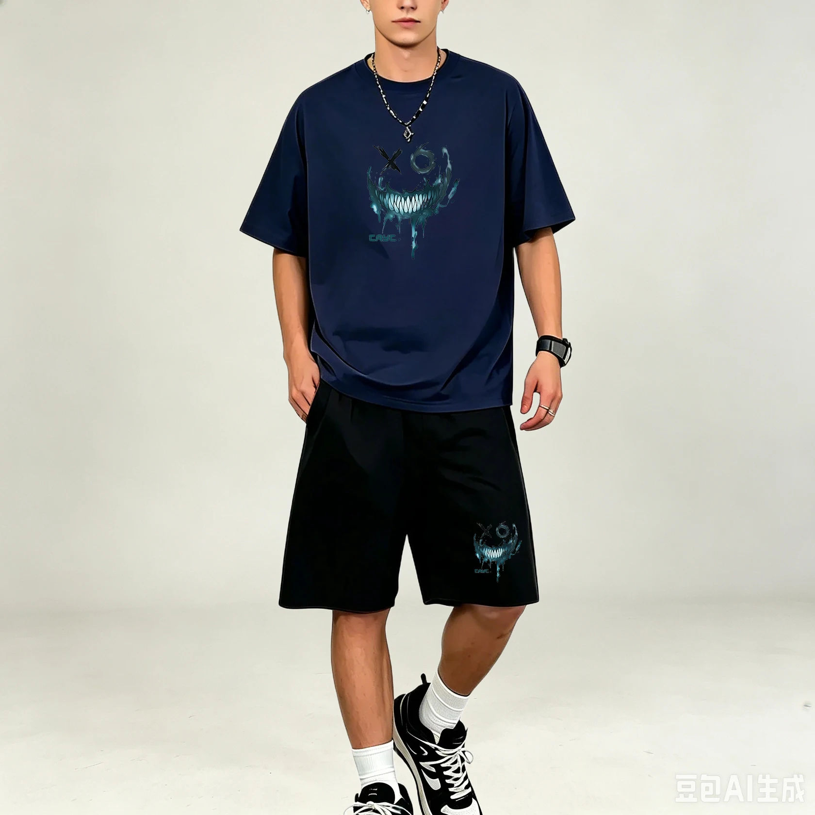 Men T-Shirts Sets Quick Dry Br - đánh giá và giá Summer Clothing For Young Men
