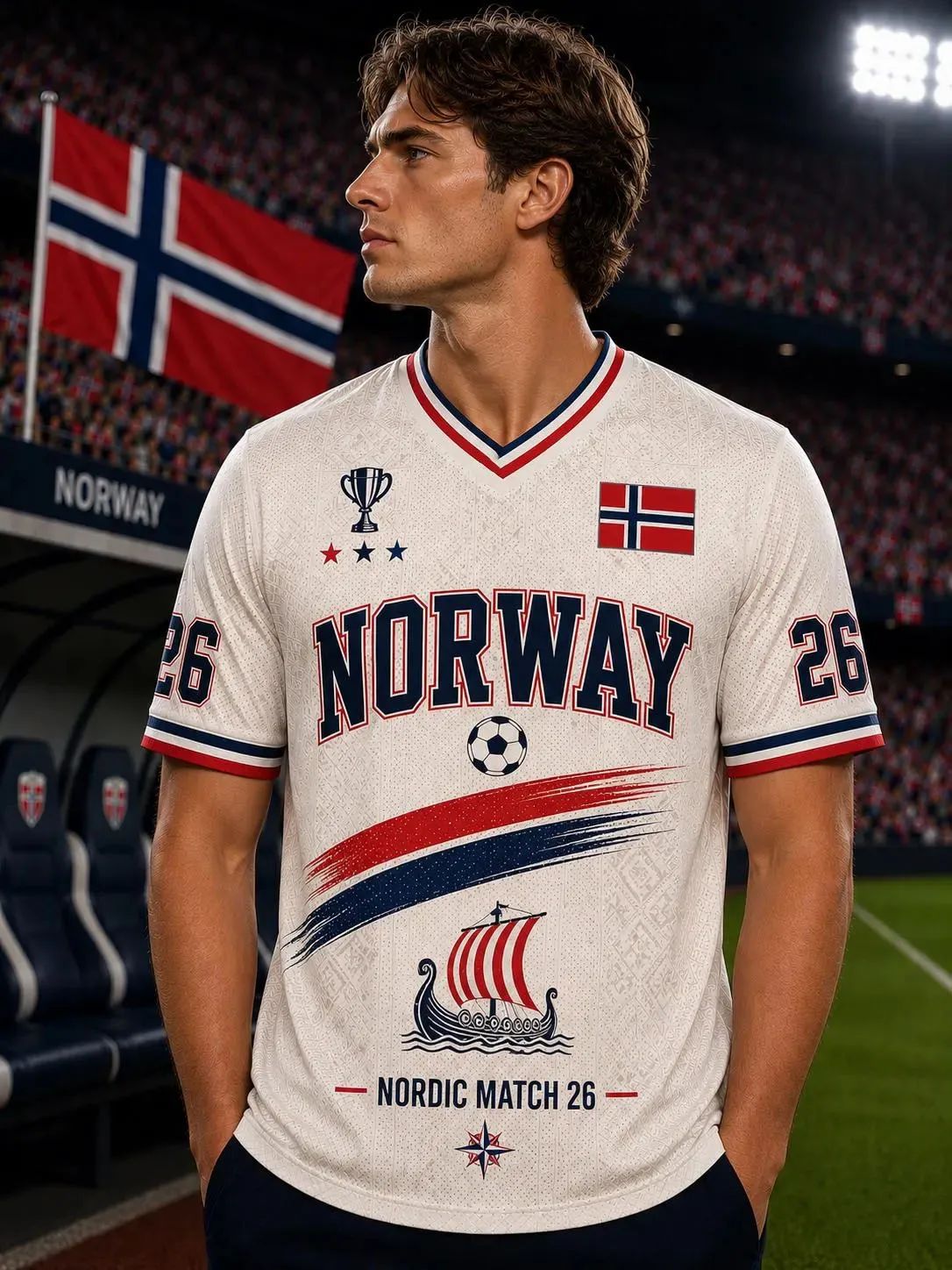 Norway Nordic Match 26 Soccer  - đánh giá và giá Summer Viking Clothing