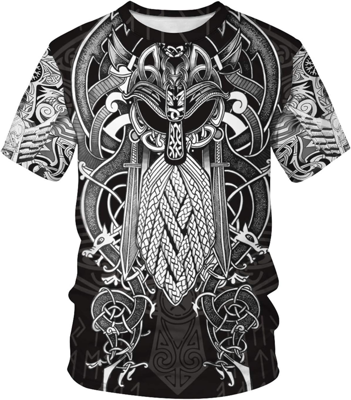 Men's Vikings T Shirt Tops Nov - đánh giá và giá Summer Viking Clothing