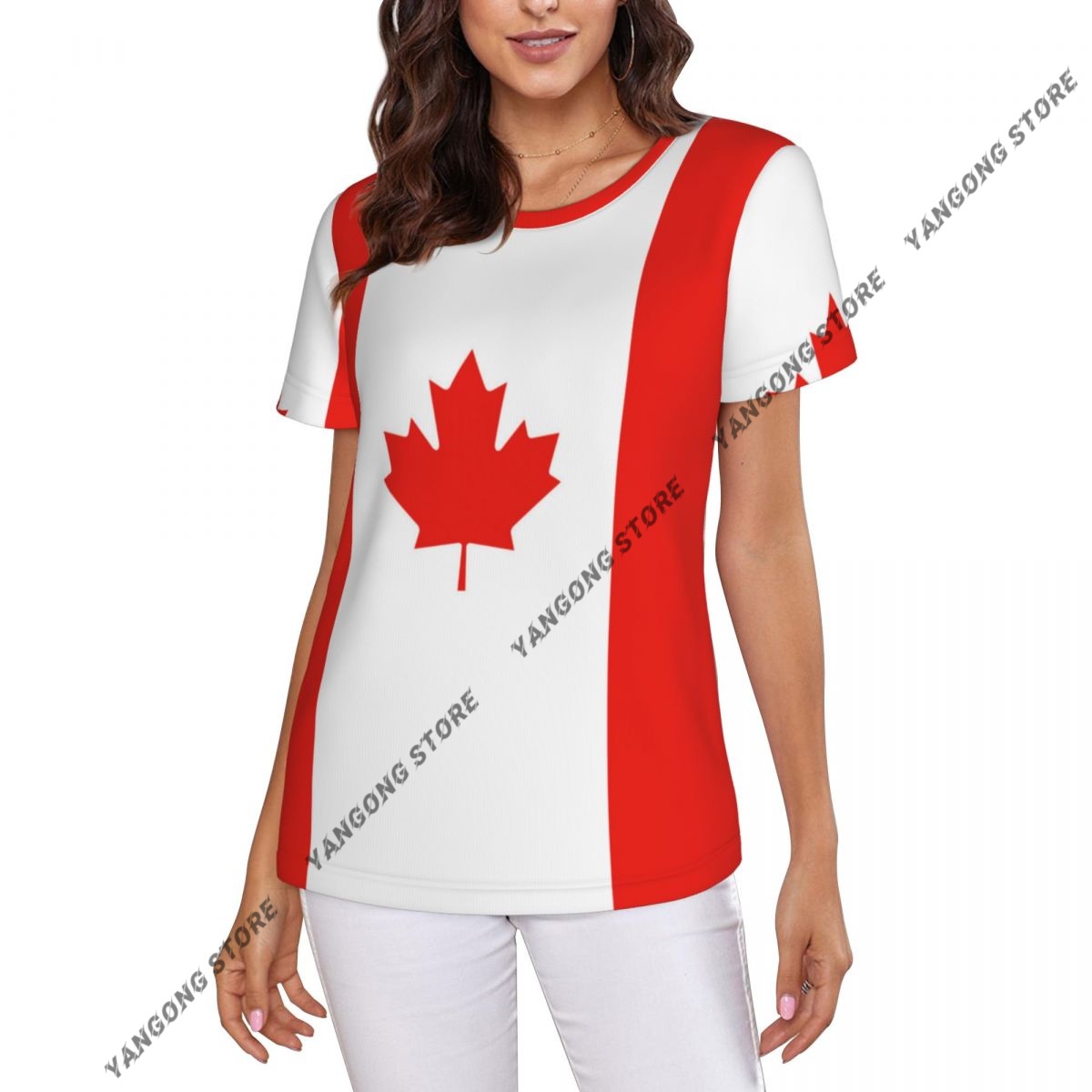 Women's T-shirt Canada Canadia - đánh giá và giá Summer Clothing Women Canada