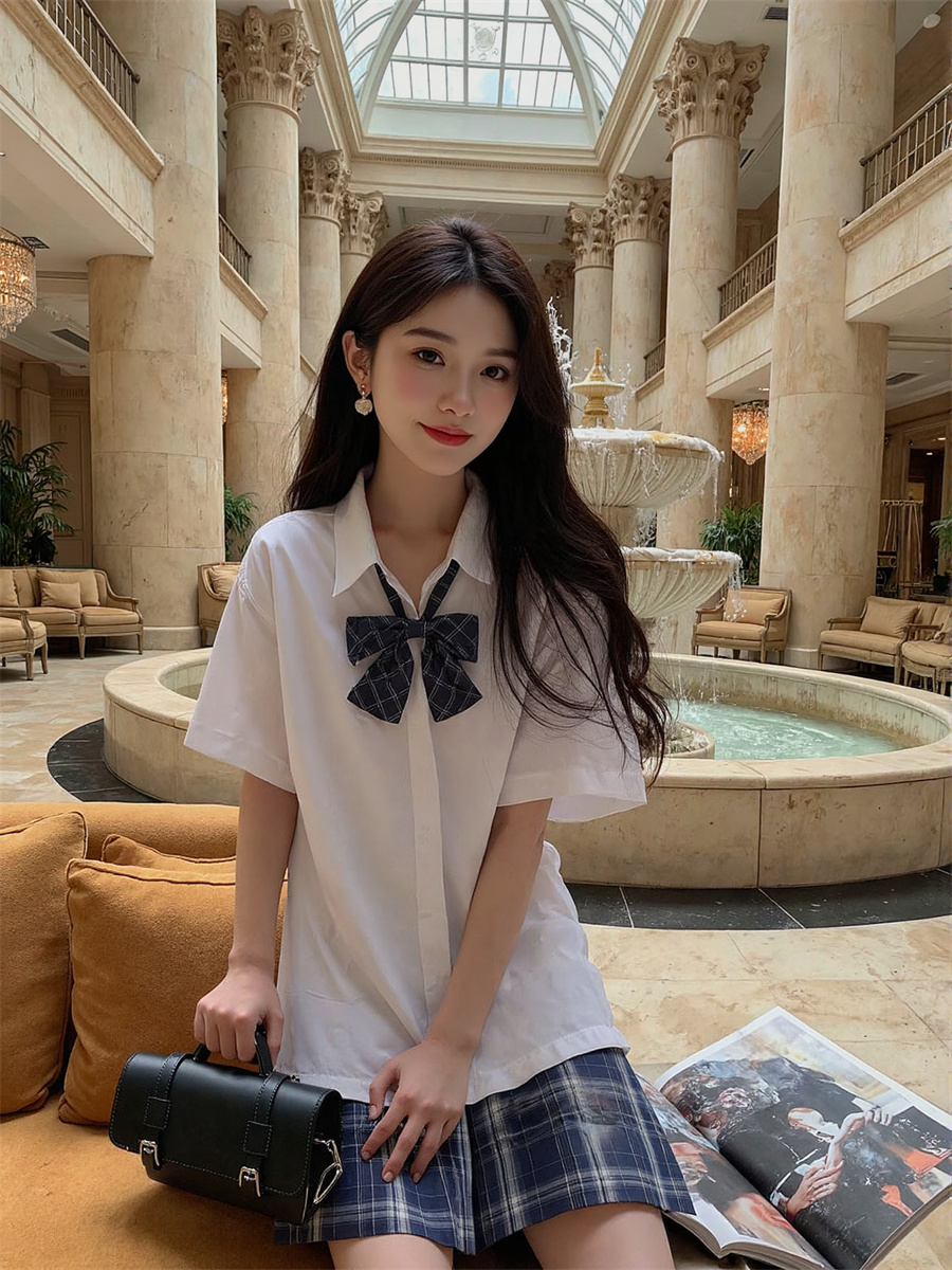 Short Sleeve Korean Style Shir - đánh giá và giá Summer Clothing Trends 2025