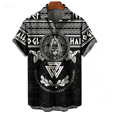 2026 Fashion Viking Symbol 3D  - đánh giá và giá Summer Viking Clothing
