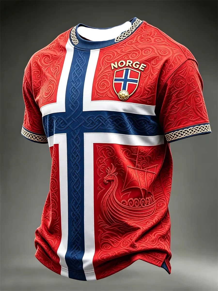 2026 Men Norway  Football Shir - đánh giá và giá Summer Viking Clothing