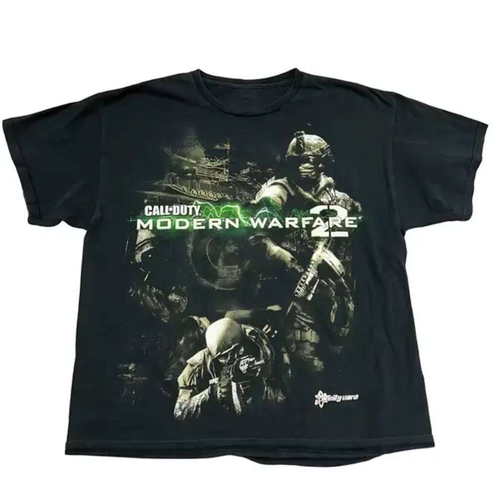 Modern Warfare 2 T-Shirt, COD  - đánh giá và giá Summer Grunge Clothing