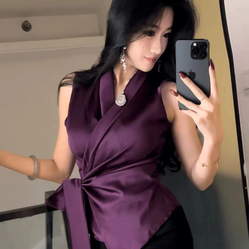 Temperament V Neck Bandage Sle - đánh giá và giá Summer Clothing Trends For Women