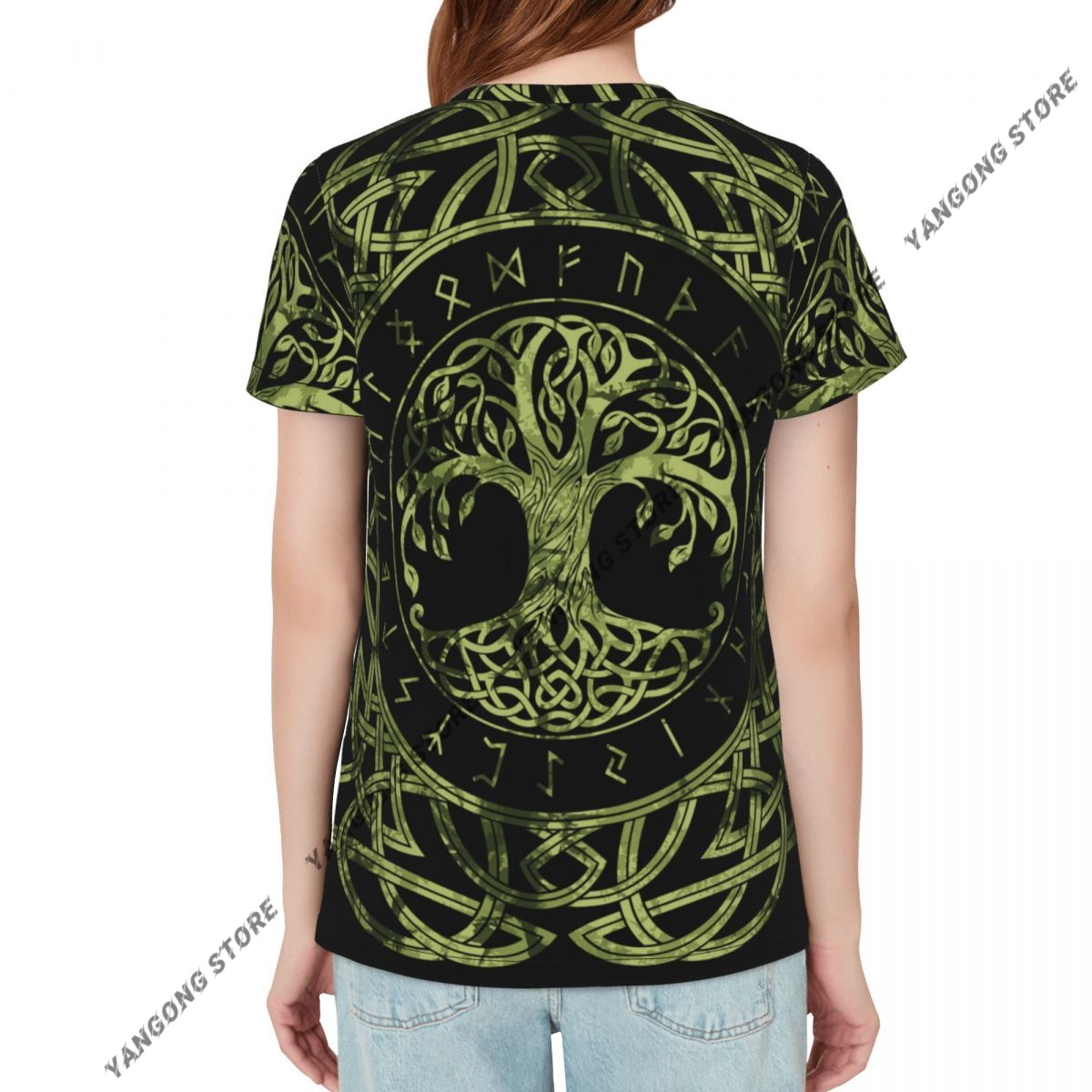 Women's T-shirt Norse Nordic V - đánh giá và giá Summer Viking Clothing