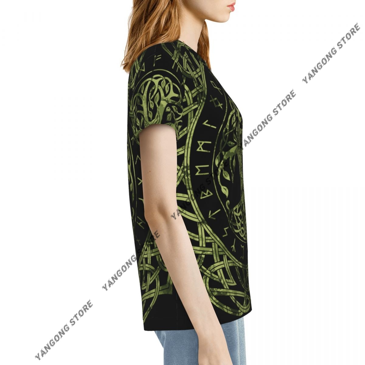 Women's T-shirt Norse Nordic V - đánh giá và giá Summer Viking Clothing