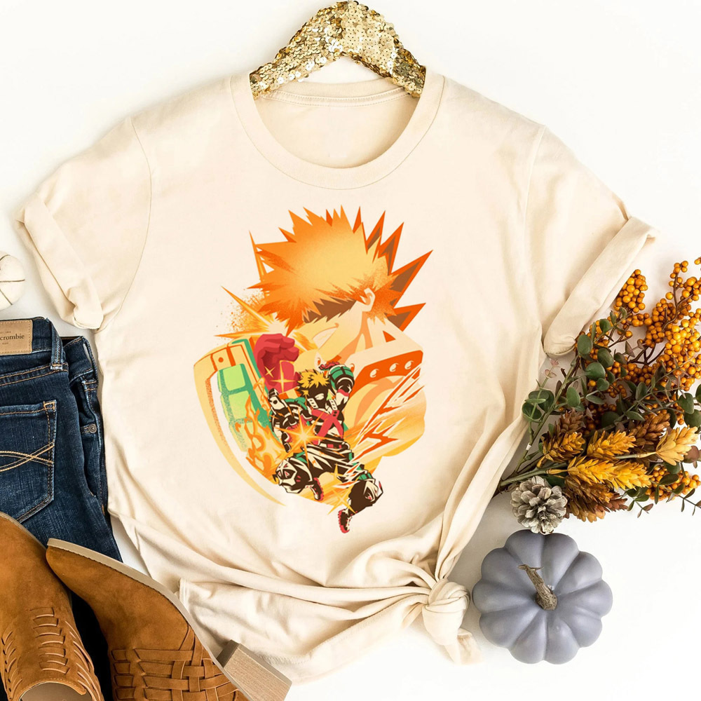 My Hero Academia t-shirt femal - đánh giá và giá Summer Grunge Clothing