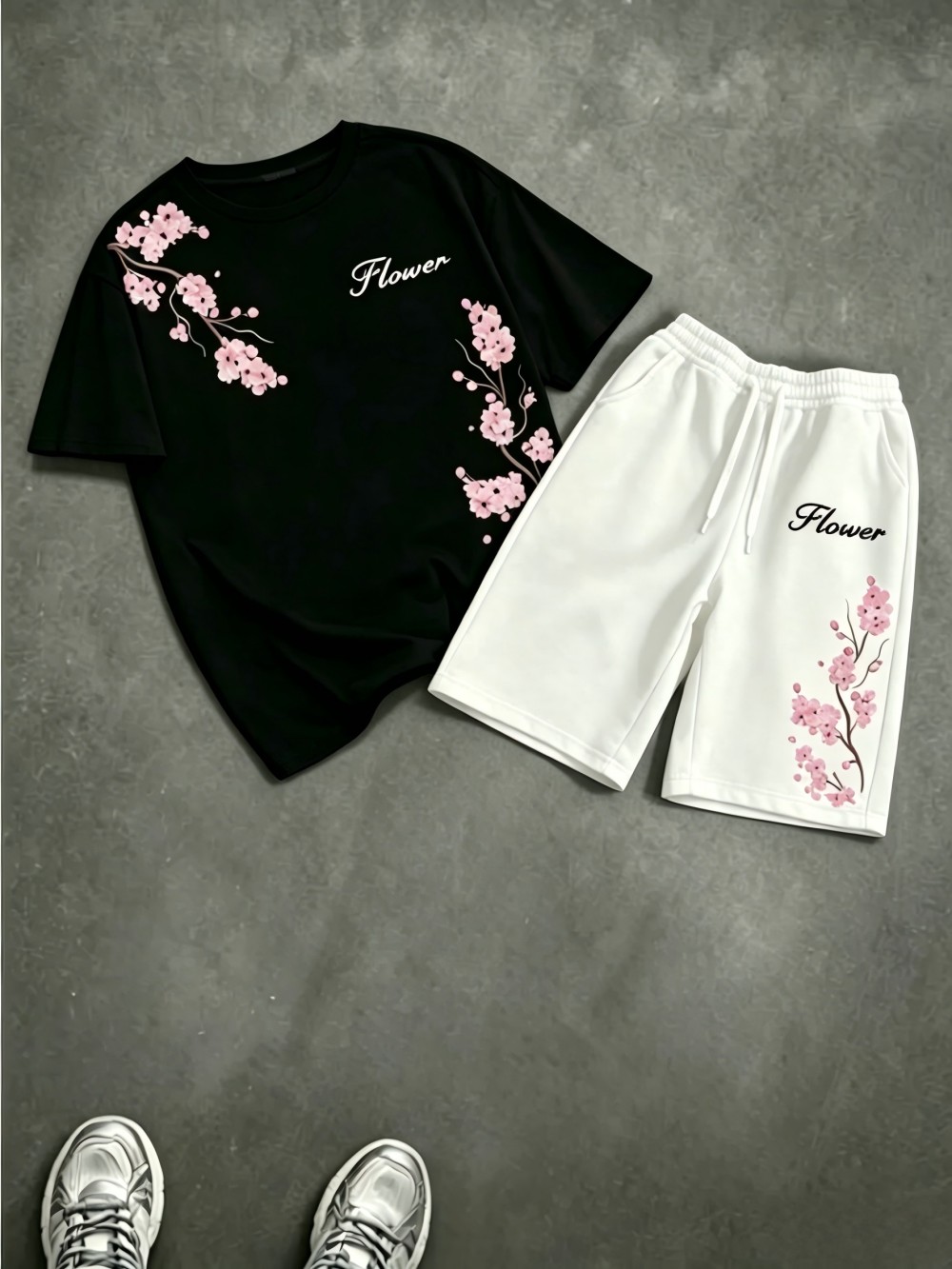 Men's Summer Cherry Blossom Le - đánh giá và giá Summer Clothing For Young Men