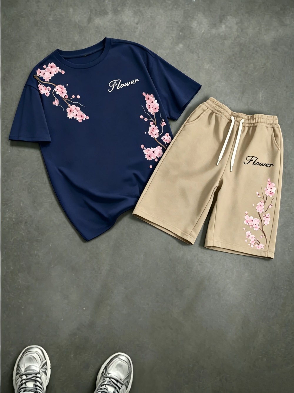 Men's Summer Cherry Blossom Le - đánh giá và giá Summer Clothing For Young Men