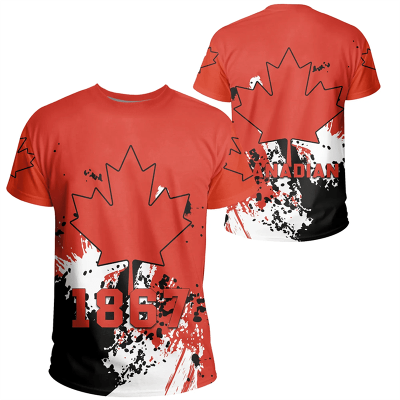 Canada Day T-shirt Canadian Fl - đánh giá và giá Summer Clothing Women Canada