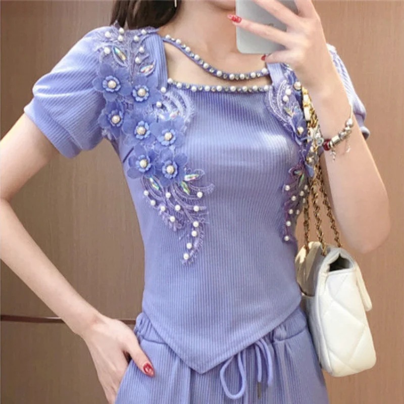 Wide Leg Ladies Trouser Purple - đánh giá và giá Summer Clothing Trends 2025