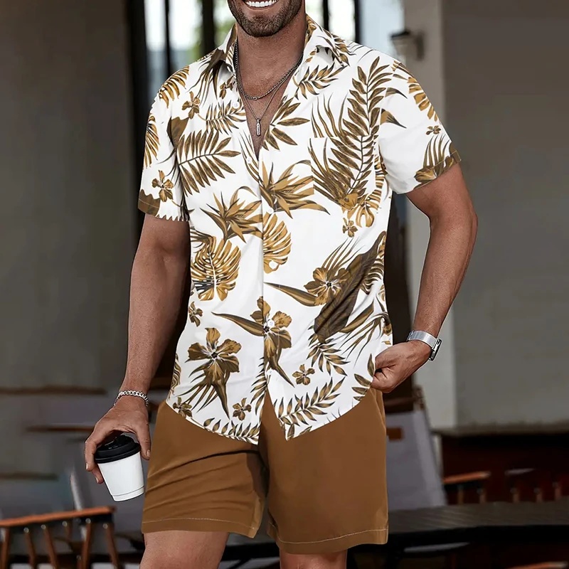 Men's Hawaiian Short Sleeve Sh - đánh giá và giá Beach Shirt Hawaiian