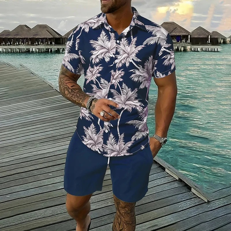 Men's Hawaiian Short Sleeve Sh - đánh giá và giá Beach Shirt Hawaiian