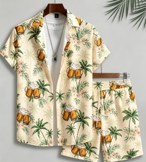 Hawaiian Tropical Drink Foliag - đánh giá và giá Beach Shirt Hawaiian