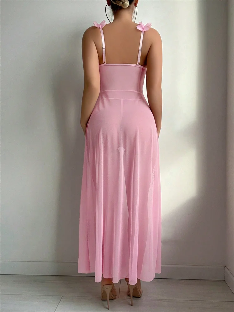 Pink Floral Sexy Nighties Wome - đánh giá và giá Summer Clothing Sale