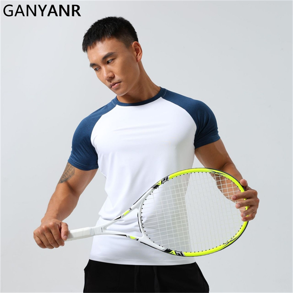 GANYANR Men's Running T-shirt  - đánh giá và giá Summer Golf Clothing