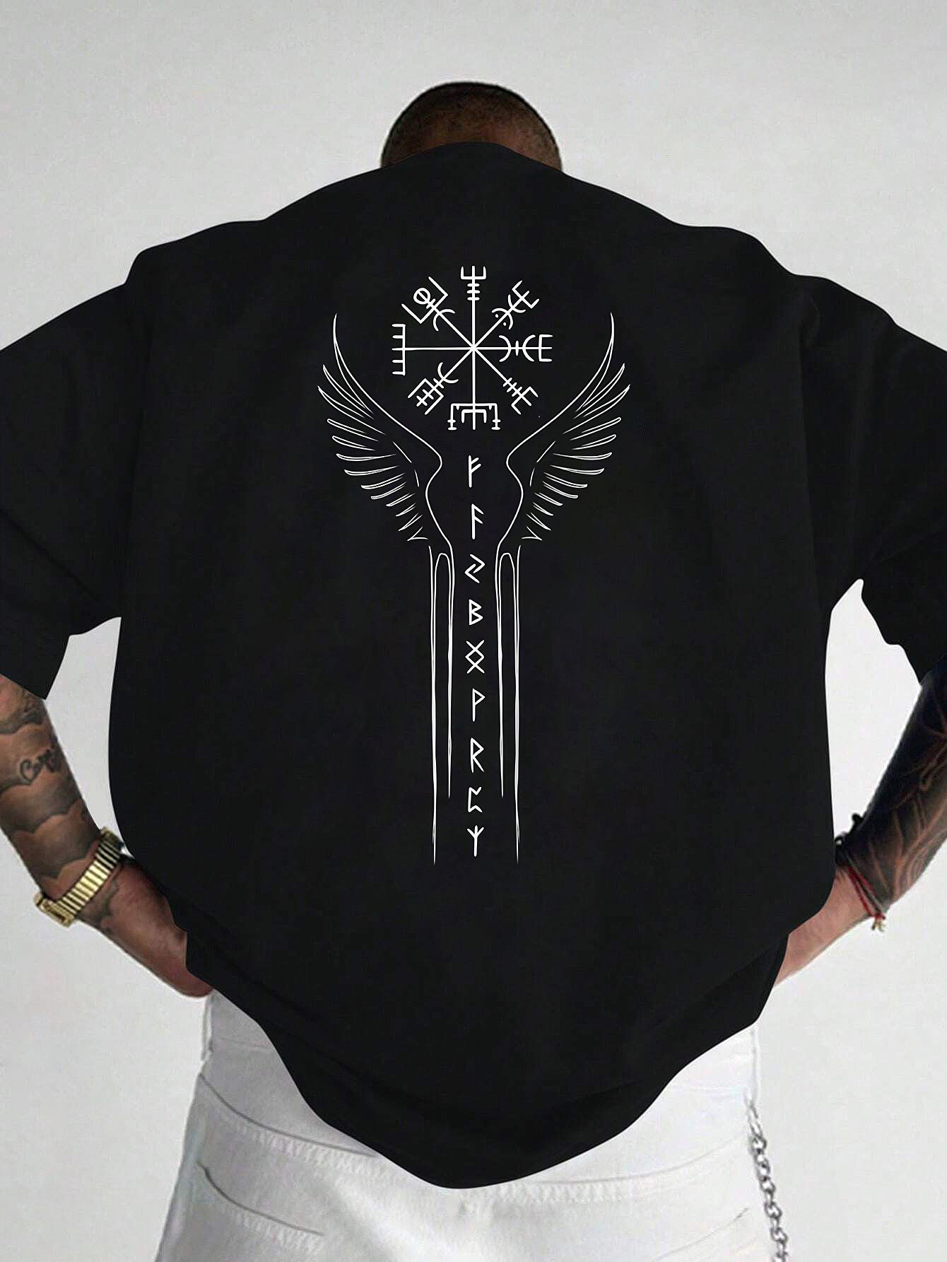 Viking Norse Rune Compass Prin - đánh giá và giá Summer Viking Clothing