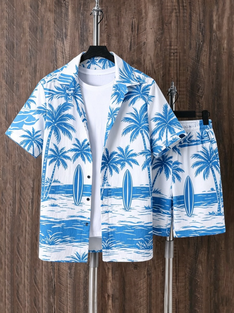Men's Short Sleeve Shirt & Sho - đánh giá và giá Beach Shirt Hawaiian
