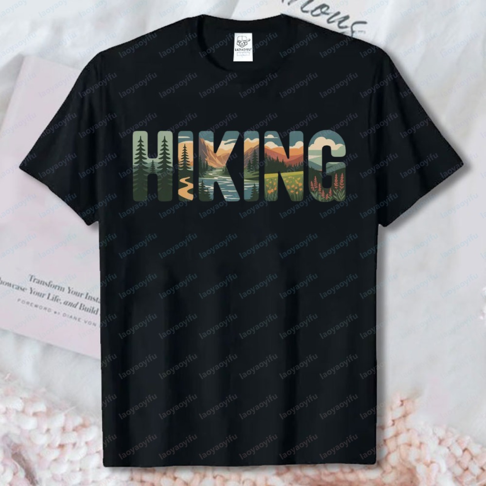 Hiking Tees Nature Landscape L - đánh giá và giá Summer Clothing Clipart
