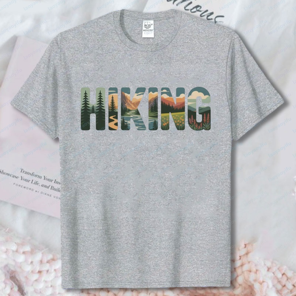 Hiking Tees Nature Landscape L - đánh giá và giá Summer Clothing Clipart
