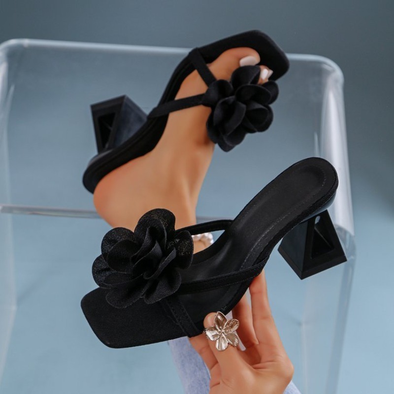 Womens 3D Flower Decor Sandals - đánh giá và giá Summer Clothing Sale