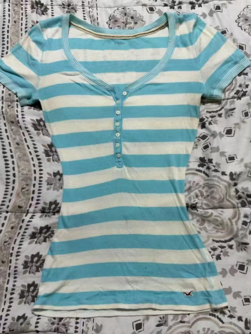 Stripe Blue Aesthetic 2000s St - đánh giá và giá Summer Grunge Clothing