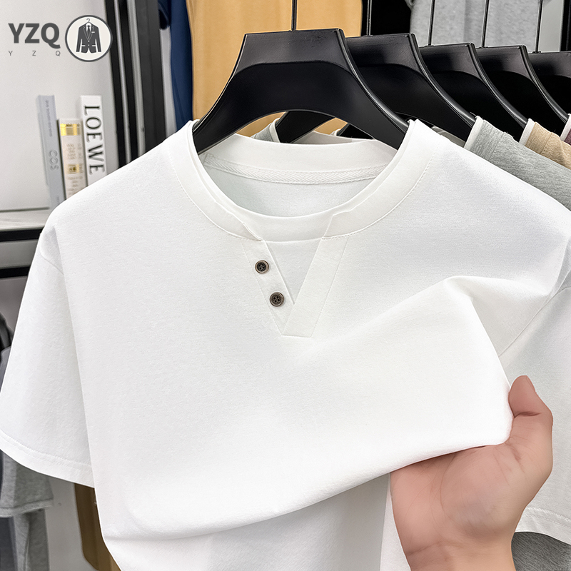 Mens Short Sleeve T Shirt Henl - đánh giá và giá Summer Clothing Trend