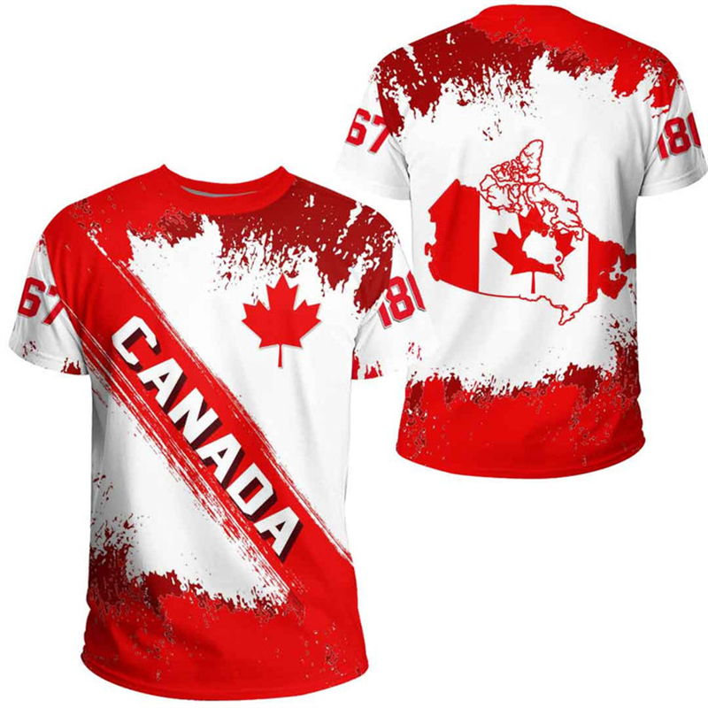 Canada Day T-shirt Canadian Fl - đánh giá và giá Summer Clothing Women Canada